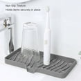 thumbnail image 3 of Kitchen Sink Tray, Silicone Kitchen  Tray Self Draining Kitchen  Tray  Holder Silicone Sponge Holder Sink Tray For Kitchen Counter, Sponge Tray With Drain, 3 of 8