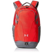 Under Armour Team Hustle 3.0 Hockey Backpack, (Red/Gray)