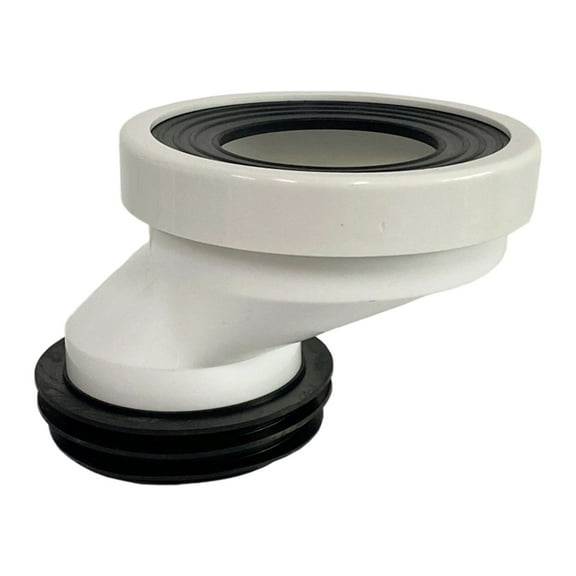 Toilet Connection Adapters Drainer Drain Pipe Change Place Connectors Flush Offset Toilet Flange Fitting Easy to Install