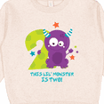 thumbnail image 3 of Inktastic Monster 2nd Birthday Toddler Sweatshirt, 3 of 4