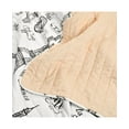 thumbnail image 3 of Lush Decor Paris Bonjour 3 Piece Quilt Sets, Black/Blush, Full/Queen, 3 of 5