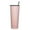Glitter Carnation, variant on Ezprogear 34 oz Stainless Steel Slim Skinny Tumbler Vacuum Insulated Coffee Mug Water Cup with Straw (Carnation)