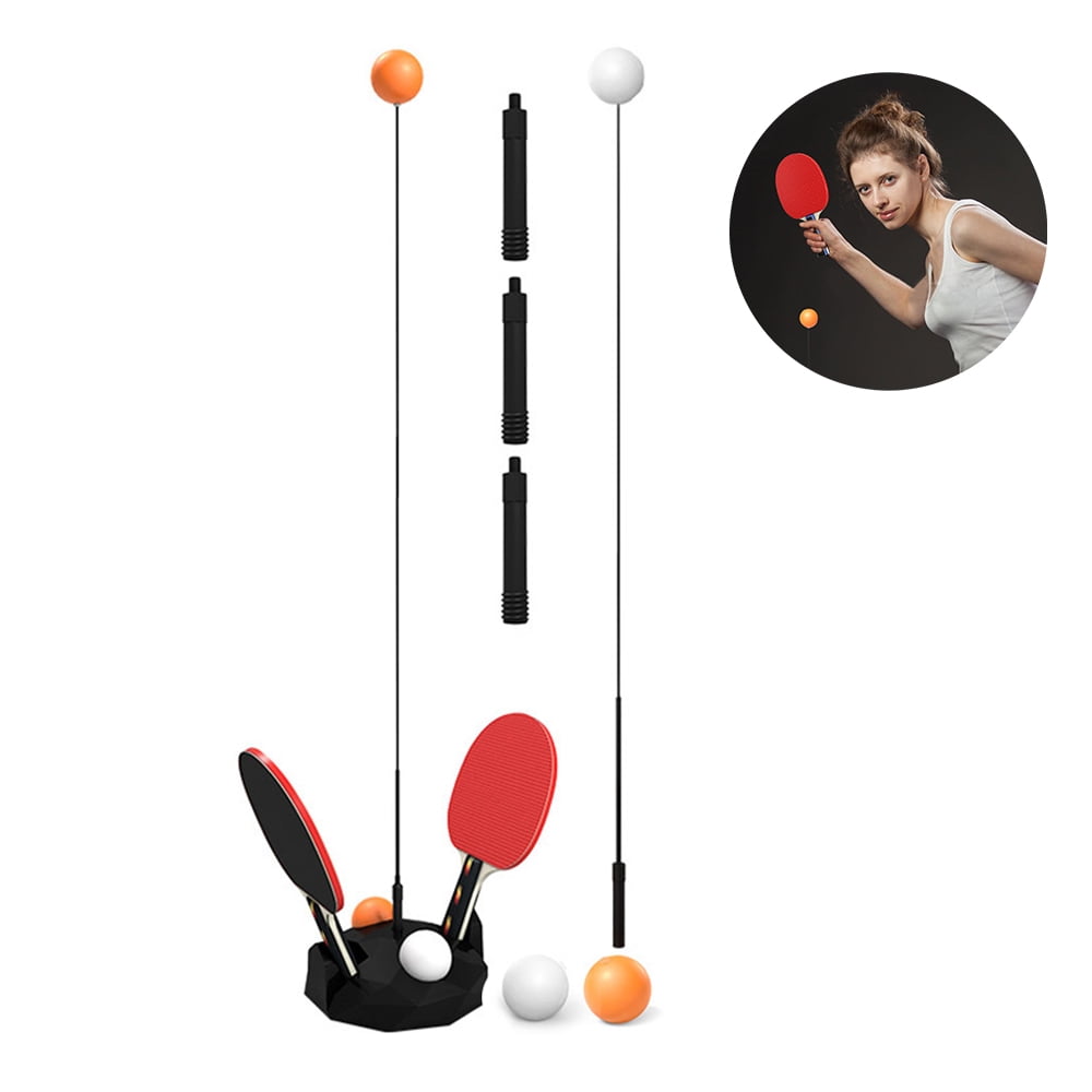 Table Tennis Trainer Elastic Soft Shaft Adjustable Rebound Shaft Ping