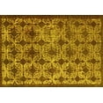 thumbnail image 1 of Ahgly Company Indoor Rectangle Oriental Yellow Industrial Area Rugs, 7' x 9', 1 of 4