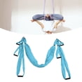thumbnail image 3 of Aerial Yoga Swing, Strong Anti Gravity Ceiling Hanging Yoga Hammock Swing Trapeze Extension Adjustable Height Yoga Sling Inversion Exercises Equipment For Indoor Outdoor, 3 of 8
