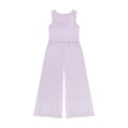 thumbnail image 5 of Kensie Girl Sleeveless Pleated Lurex Mesh Jumpsuit, Sizes 4-16, 5 of 6