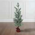 thumbnail image 2 of Old World Christmas Tabletop Faux Fir Tree with Burlap Base, 35in, 2 of 3
