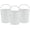 White, variant on 5 Gallon Bucket - 3 Pack, White, Heavy Duty BPA-Free Plastic Bucket, Comfortable Handle, Easy to Clean, Perfect for on The Job, Home Improvement, or Household Cleaning