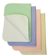 Nobles Health Care Washable & Reusable Incontinence Underpads, Assorted Colors, 17"x24", 4 Pack