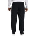thumbnail image 2 of Easy Stretch Pleated Dress Pants Navy 46 x 30, 2 of 6