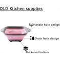 thumbnail image 2 of Collapsible Strainer - Bpa-free Silicone Food Strainer With Plastic Handles - High-performance Folda, 2 of 5