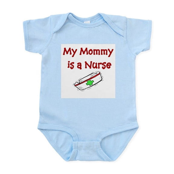 CafePress - My Mommy Is A Nurse Infant Bodysuit - Baby Light Bodysuit, Size Newborn - 24 Months