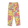thumbnail image 4 of Daiia Donut and Blue Women's Sleep Pant with Pockets and Drawstring,Pajama Pants-X-Large, 4 of 9