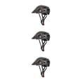 thumbnail image 2 of Wosthever Casco de ciclismo cómodo para PC para una experiencia de conducción mejorada Casco de ciclismo ligero y transpirable negro gris Type1 NO1, 2 of 6