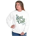 thumbnail image 3 of Sow So Home Garden Tools Green Thumb Women Crewneck Sweatshirt Brisco Brands L, 3 of 6