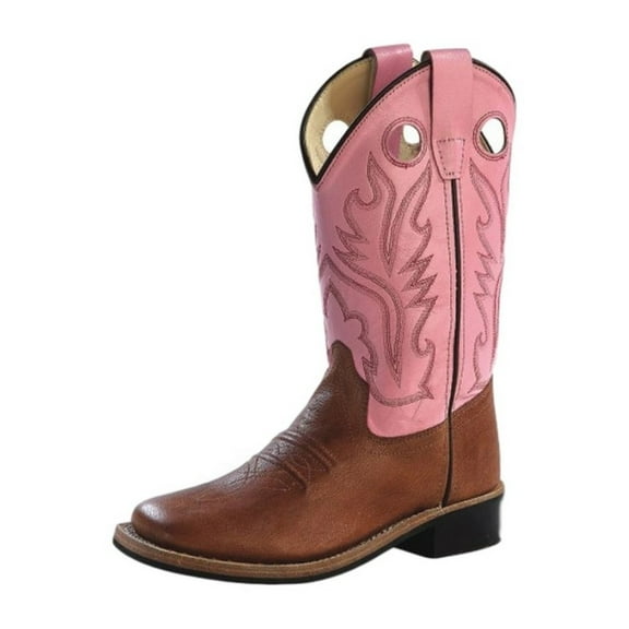 Old West Children's Broad Square Toe Boots