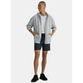 thumbnail image 3 of Athletic Works Men's and Big Men's Textured Shorts, 7” Inseam, Sizes S- 3XL, 3 of 5