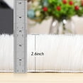 thumbnail image 4 of TWINNIS Super Soft Shaggy Faux fur Area Carpet for Home Decor,2'x4',White, 4 of 7