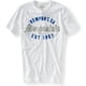 thumbnail image 1 of Aeropostale Hombres Newport. Camiseta gráfica Ca, blanca, pequeña, 1 of 1