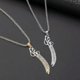 thumbnail image 2 of Collar con colgante de espada del imán islámico Ali Zulfiqar para hombres y mujeres, joyería islámica chií, amuleto del Corán, collar de plata, código de producto 46908 Plata, 2 of 4