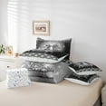 thumbnail image 6 of Castle Fairy Full 7-Piece Bowknot Comforter Set - Bling Glitter Princess Bedding, 6 of 8