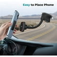 thumbnail image 3 of WWS-Magnetic Phone Holder Car Dashboard Windshield Car Phone Holder Mount with Flexible Arm & Built-in Strong Magnets, Suction Cup Phone Holder for Car Compatible with All Smartphones, 3 of 4