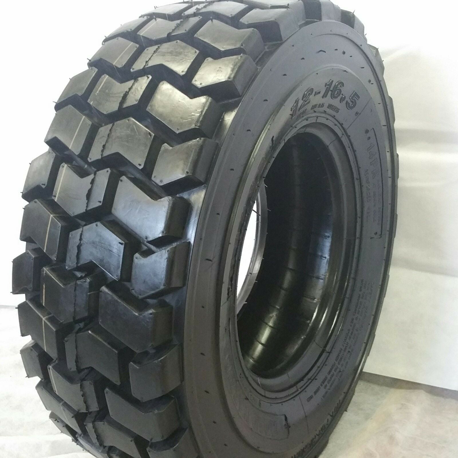 1216.5, 12X16.5 ROAD CREW HD ROADGUIDER SKS4 SKID STEER TIRES 12 PR