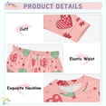 thumbnail image 4 of Stars Hearts Pattern Cotton Pajamas 2 Piece Set Sleepwear Soft and Comfortable Homewear Nightwear, 4 of 7