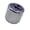Inlaid purple-Silver, variant on Electric Bass Guitar Potentiometer Cap Metal Construction Easy Installation