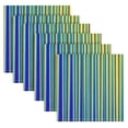 thumbnail image 5 of Iauyy Satin Napkins Set of 1- Rainbow Gradient Stripes DIY Printing Decoration Cloth Napkin- Easy Care for Home/Party, 5 of 8