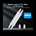 thumbnail image 2 of 100PCS Optical Fiber Protection Box Cable Protection Box Round Tube Heat Shrink Tubing to Protect Fiber Splice Tray, 2 of 5
