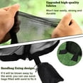 thumbnail image 6 of Topchances 7-10 ft Patio Umbrella Mosquito Net, Polyester Mesh Net Screen, Adjustable Universal Canopy Net with Sandbags and Zipper Door for Outdoor Umbrellas and Patio Tables (Black), 6 of 11