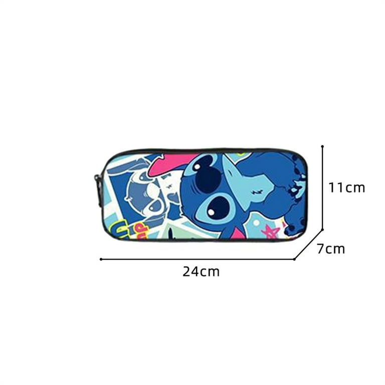 Disney Anime Lilo & Stitch Backpack - Shoulder Bag, Stitch Pencil