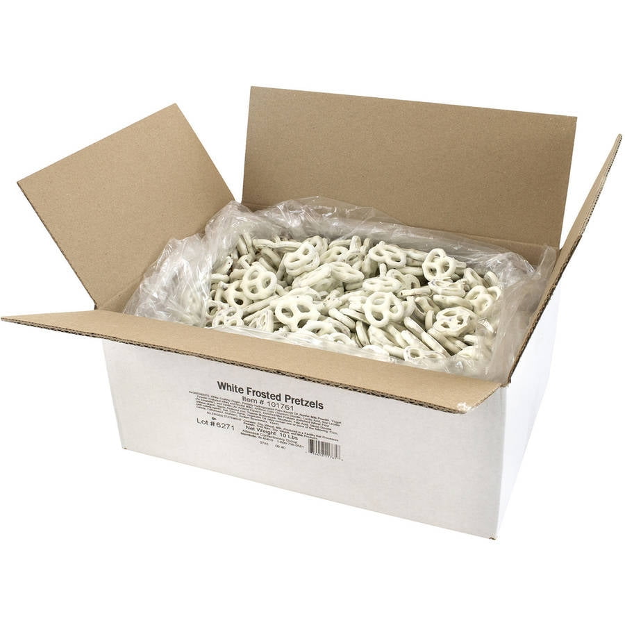 Albanese Confectionery White Chocolate Pretzels, 10 lbs by Albanese Confectionery