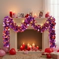 thumbnail image 6 of Usloyux under $5 2Pcs Valentines Ribbon, Valentines Day Decorative Ribbon Streamers Hearts Garland, Party Backdrop Wall Decor, Festival Celebration Decoration Supplies, 6 of 9