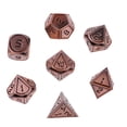 thumbnail image 2 of 7x Dados Poliédricos Hecho de Aleación de Zinc 14 mm Accesorios Prop RPG MTG Juegos de 01 Yotijar Dados poliédricos, 2 of 10