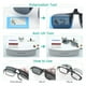 thumbnail image 4 of Gafas de sol plegables con clip WANGLY, polarizadas, unisex, con lente gris, 4 of 6