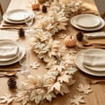 thumbnail image 5 of 5.7Ft Artificial Fall Maple Leaf Garland, Faux Autumn Vine for Mantel Staircase, Halloween Thanksgiving Indoor Covered Outdoor Harvest Party Home Decor, 5 of 6