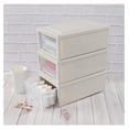 thumbnail image 2 of 4 Pack Plastic Desktop Chest of Drawers, 6 Quart Plastic Storage Drawers Organizing Bins, 2 of 7