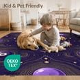 thumbnail image 4 of ODIKA Optical Illusion Happens Made Irregular Shaped Music Witchy Eight Refined Pet Friendly & Kids Safe Play for Playroom, Bedroom, Reading Nook, 4 of 7