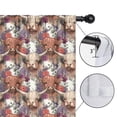 thumbnail image 4 of Blackout Kids Curtains,Flower and Highland Cow Childrens Insulated Curtains Set Of 2,Bedroom Essentials,Toddler Room Decor 42"x54"(106x137cm), 4 of 4