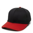 thumbnail image 4 of OC Sports AIR25 Flexible Fitting Cap - Black Red, 4 of 8