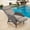 1 PC, variant on OPOHORO Outdoor Recliner Chair, Adjustable Reclining Patio Chair with Cushion, Wicker Outdoor Chaise Lounge with Adjustable Backrest and Footrest, Ideal for Pool Deck, Blue