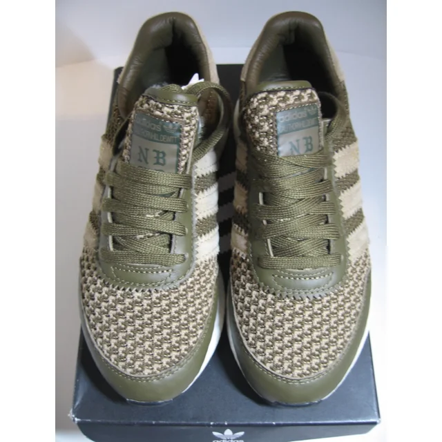 Adi-das BOOST I-5923 NBHD NEIGHBORHOOD OLIVE Causal Shoes Mens SIZE 4 New DS