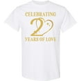 thumbnail image 3 of Inktastic 20th Anniversary Keepsake 20 Years Together T-Shirt, 3 of 5