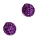 thumbnail image 4 of Qarigey Las mujeres estiran las boinas metálicas brillantes con lentejuelas t Party Club Dance Beanie Cap Mujeres Otoño Primavera Verano Sombreros violeta 2piezas Qarigey CBP040795, 4 of 5