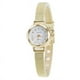 thumbnail image 1 of Reloj de cuarzo para mujer, relojes para mujer, reloj de pulsera de malla de acero inoxidable para mujer, reloj dorado, 1 of 3