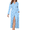 Light Blue Stars, variant on EKOUAER Womens Robes Lightweight Soft Knit Bathrobe Full Length Sleepwear with Pockets Ladies Loungewear