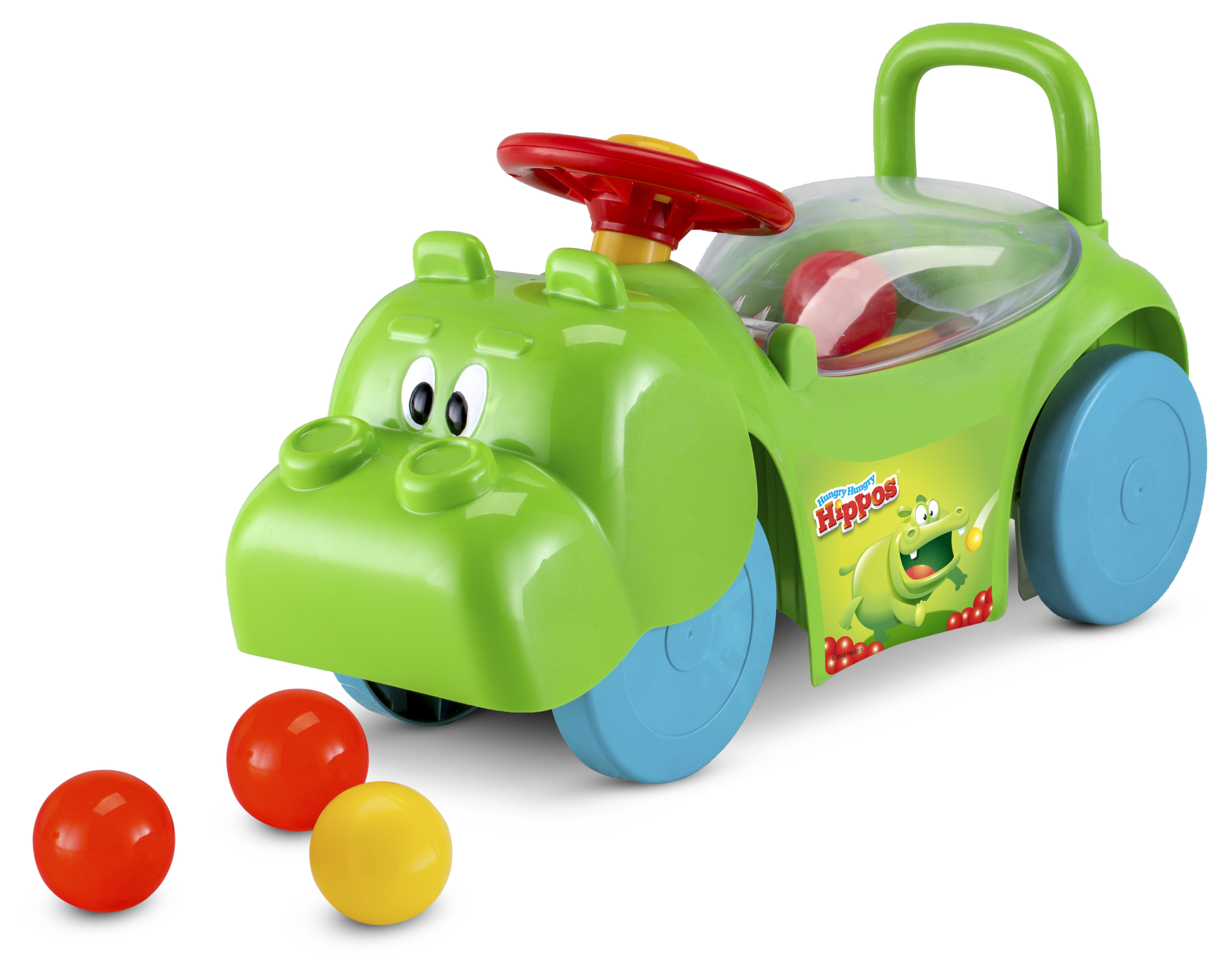 Hasbro Hungry Hungry Hippos 3 in 1 Scoot and Ride On Toy by Kid Trax, Toddler - image 3 of 10
