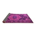 thumbnail image 2 of Ahgly Company Indoor Round Persian Purple Traditional Area Rugs, 4' Round, 2 of 4